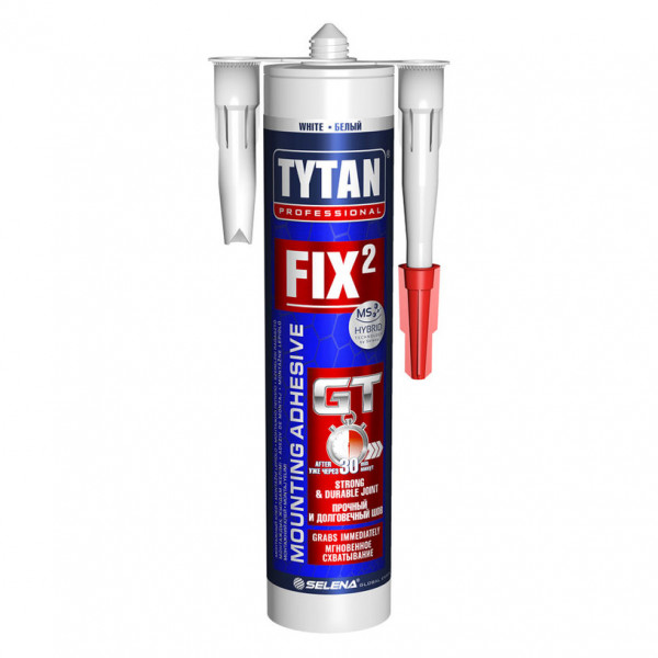 FIX² GT Супер силно монтажно лепило, MS Хибридно